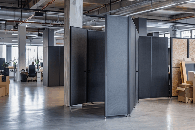Cloison d’isolation phonique de bureau : pour améliorer votre confort acoustique au travail