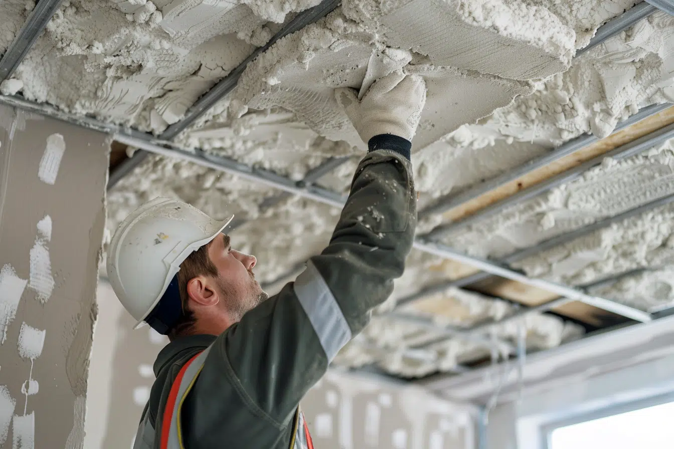 Comment poser de la laine de roche au plafond pour une isolation optimale ?