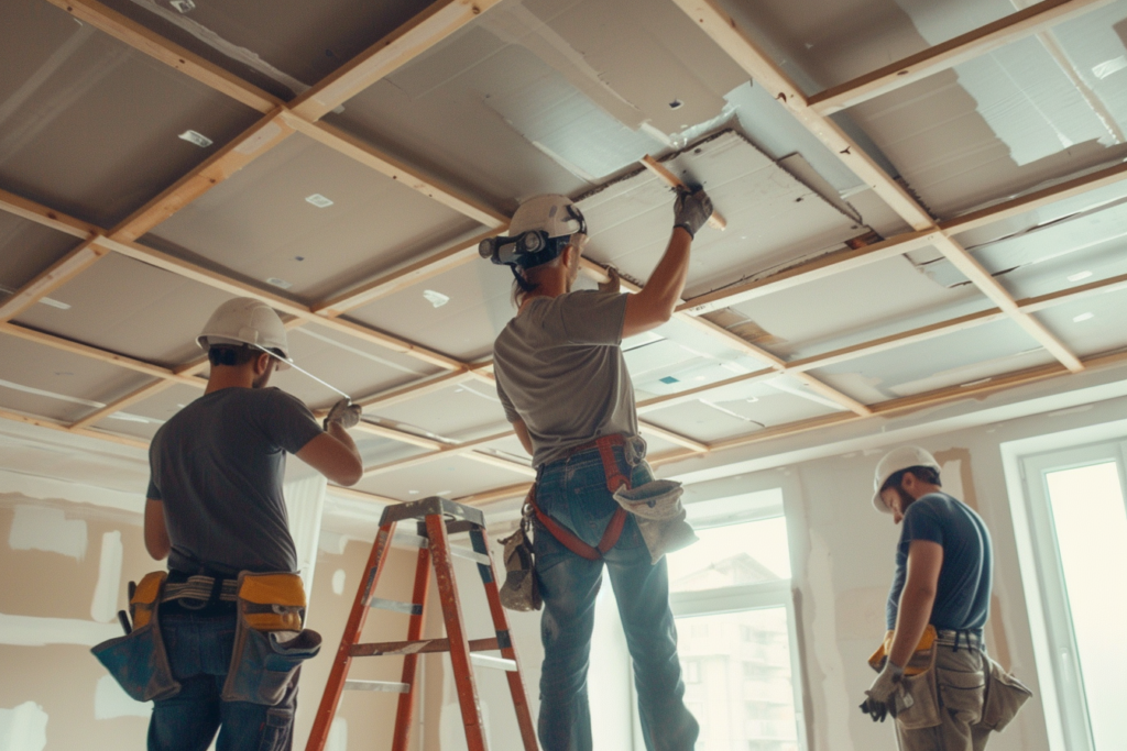 Faux plafond pour une isolation phonique efficace en appartement