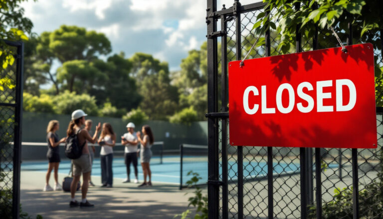 en raison de problèmes de nuisances sonores, les terrains de padel seront temporairement fermés. découvrez les détails de cette mesure et comment elle impacte la communauté sportive locale.