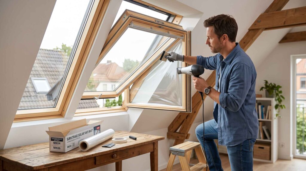 Les aspects techniques du film isolant de survitrage anti bruit velux