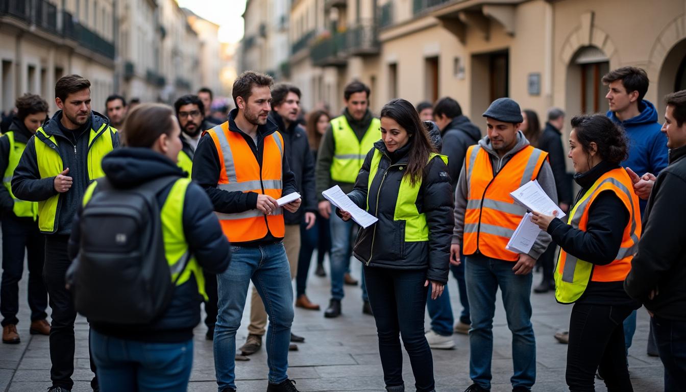 à marseille, des habitants forment une brigade citoyenne pour lutter contre la délinquance et sécuriser leurs quartiers, entre prévention et entraide.