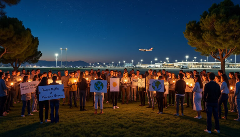 participez à la mobilisation ce samedi à l’aéroport de marignane pour défendre vos nuits : ensemble, protestons contre les vols nocturnes et luttons pour préserver la tranquillité des habitants face au profit !