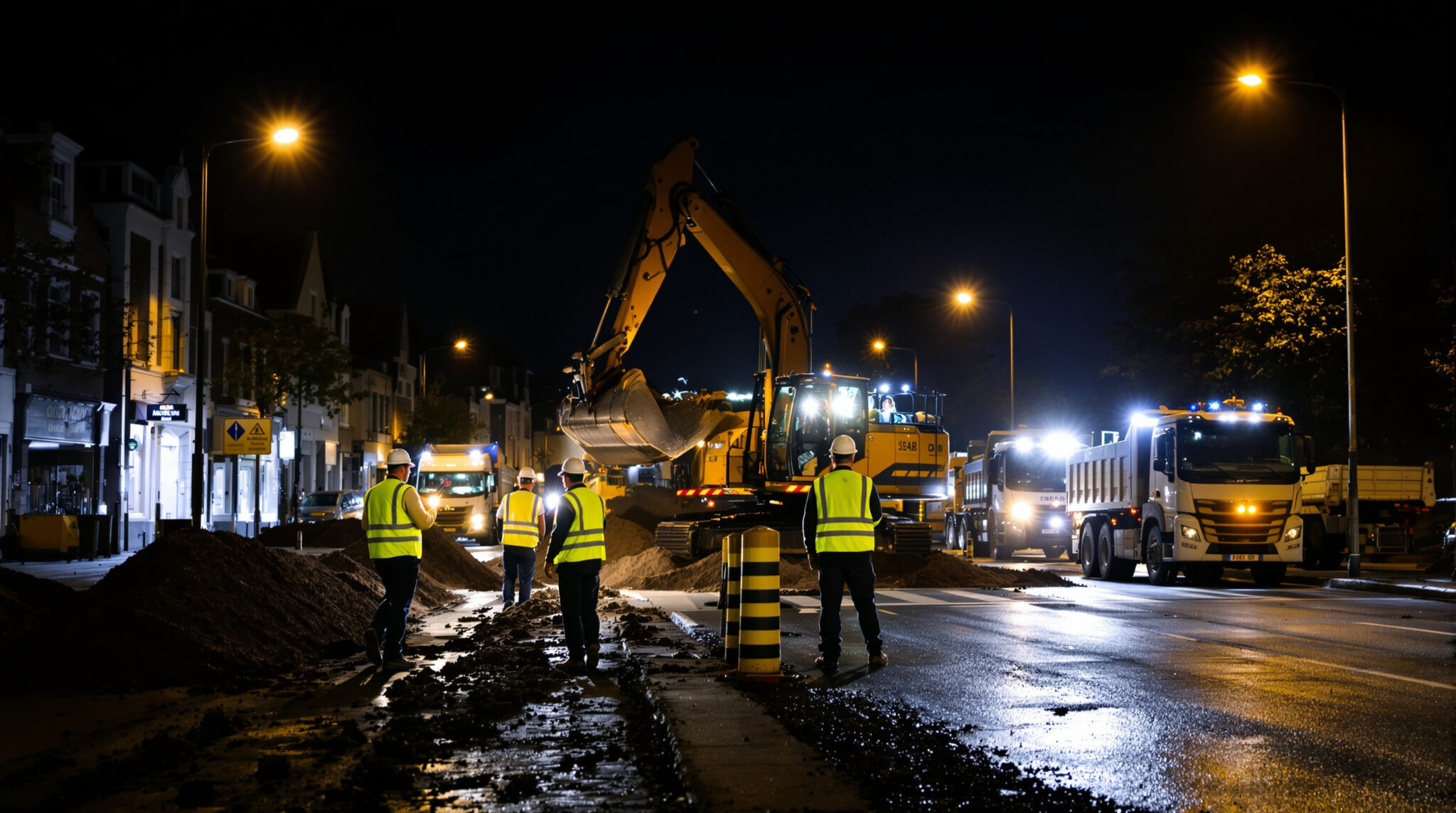 des travaux nocturnes bruyants auront lieu dans plusieurs rues de vannes. découvrez les zones concernées, les dates prévues et les recommandations pour les riverains.