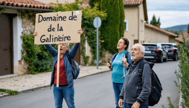 à châteauneuf-le-rouge, les riverains expriment leur mécontentement face aux nuisances causées par le domaine de la galinière, appelant à des mesures pour préserver leur qualité de vie.