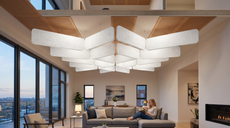 Améliorez l'insonorisation avec un plafond acoustique