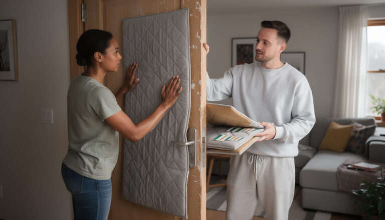 découvrez comment capitonner une porte pour améliorer l'isolation phonique et gagner en calme dans votre intérieur.