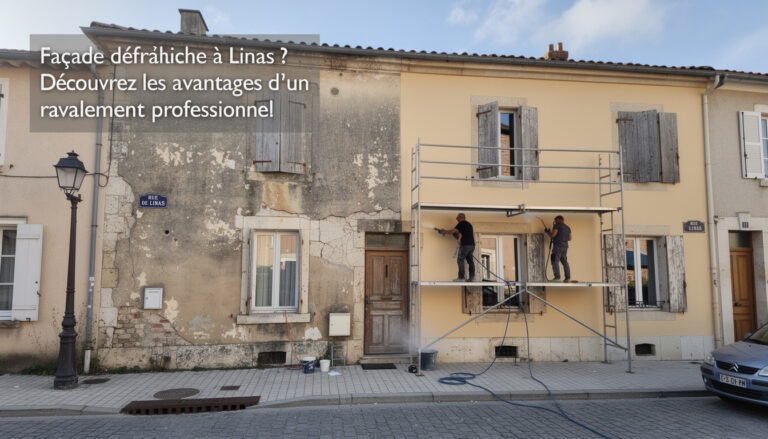 découvrez comment un ravalement professionnel peut transformer votre façade défraîchie à linas, améliorer l'esthétique de votre maison et protéger durablement votre bâtiment.