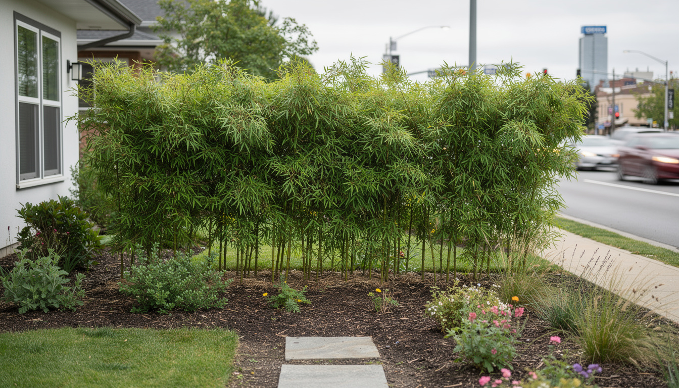 découvrez les meilleurs végétaux à planter pour créer une haie anti-bruit efficace et protéger votre jardin des nuisances sonores de la route proche.