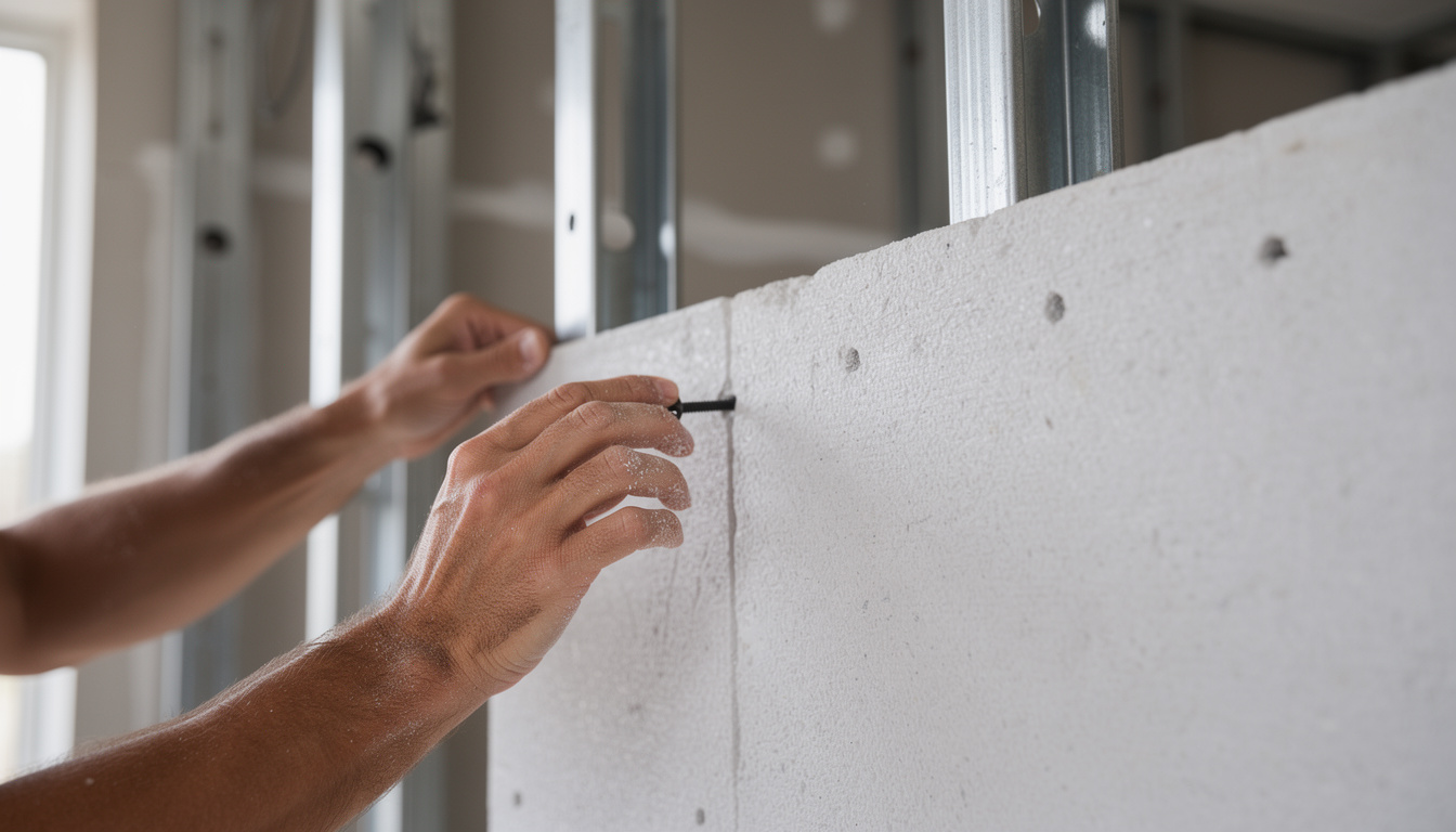 découvrez comment le placoplâtre acoustique améliore l'isolation phonique d'une pièce pour un confort sonore optimal.