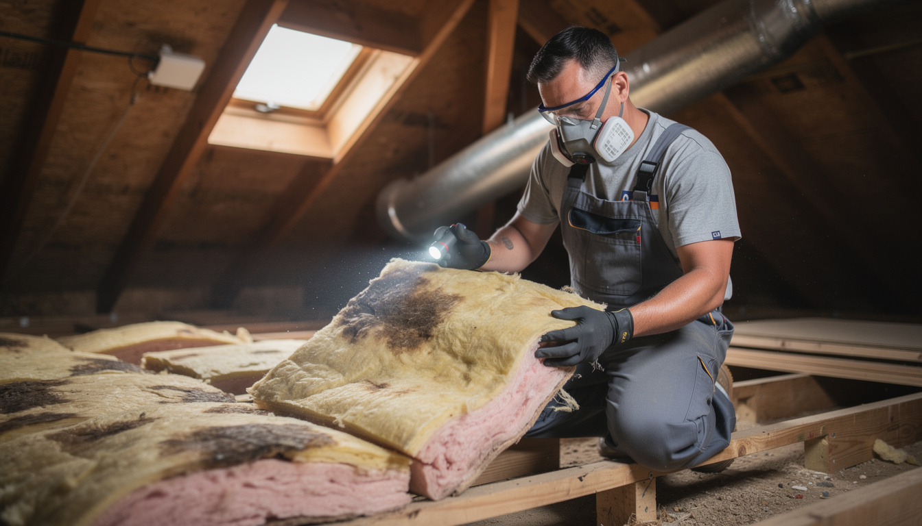 découvrez comment l'humidité et le tassement peuvent endommager la laine de verre et compromettent son efficacité isolante, avec des conseils pour prévenir ces problèmes.