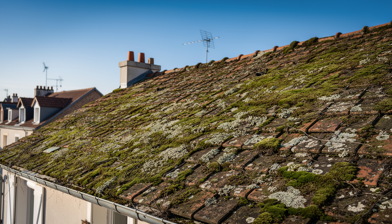 nettoyage de toiture à villecresnes : profitez d'un service professionnel offrant des résultats visibles dès la première intervention pour une toiture propre et protégée.