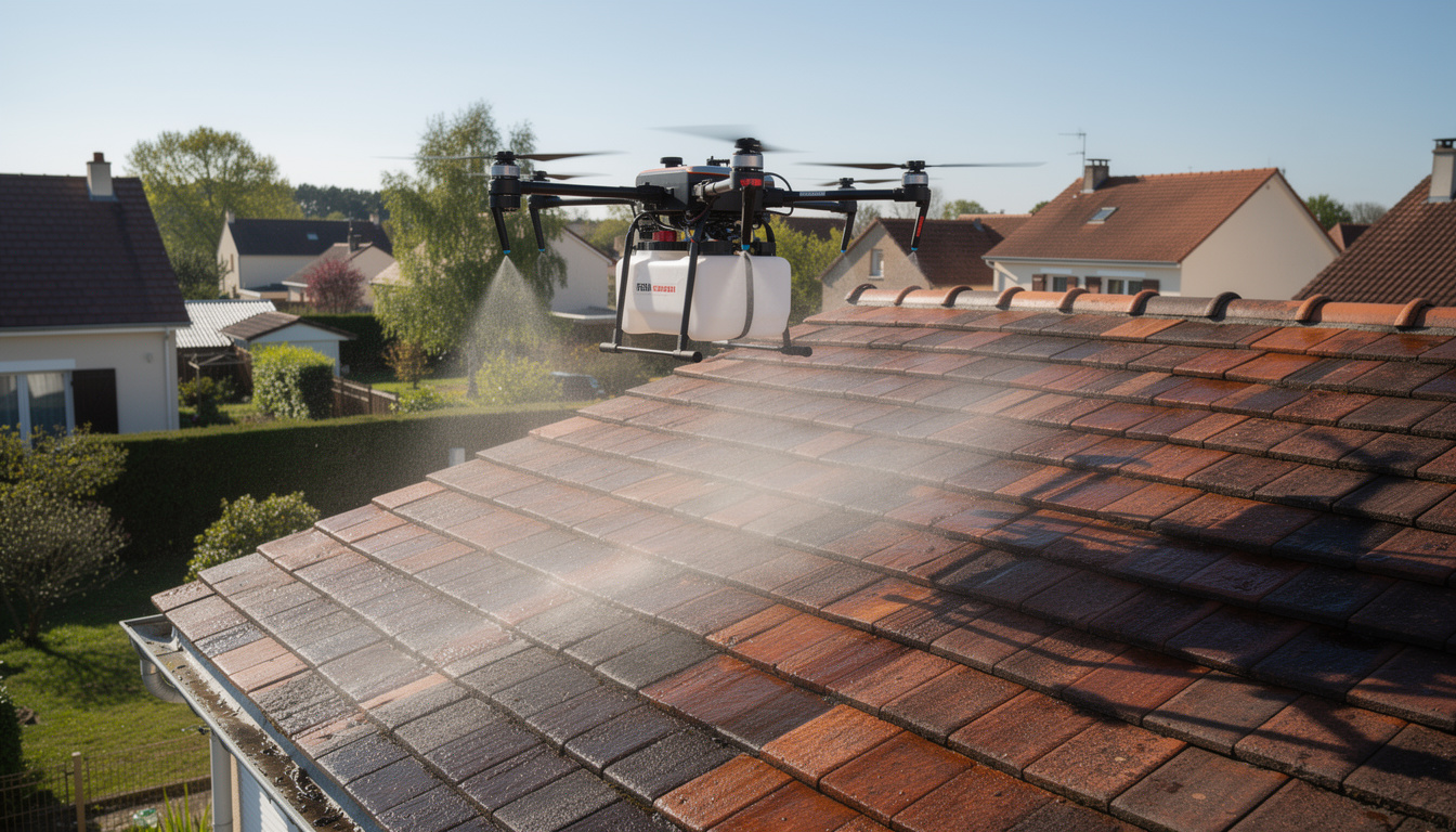 nettoyage de toiture à villecresnes : profitez d'un service professionnel garantissant des résultats visibles dès la première intervention pour redonner éclat et protection à votre toiture.