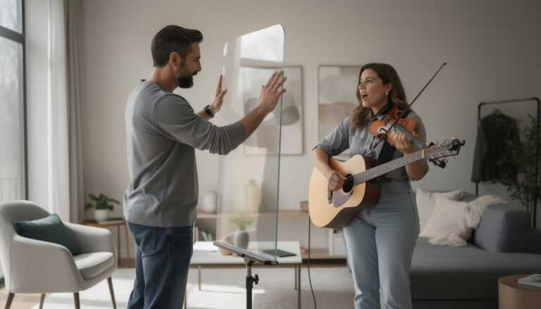 découvrez comment créer une barrière phonique discrète avec du plexiglas pour réduire efficacement les nuisances sonores tout en conservant une esthétique élégante.