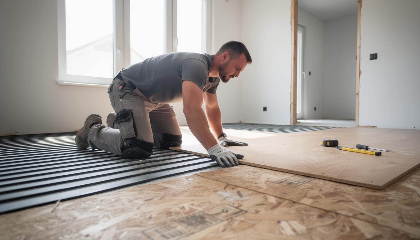 découvrez l'importance de poser une bande résiliente sous un plancher pour améliorer l'isolation acoustique, réduire les vibrations et prolonger la durée de vie de votre revêtement de sol.