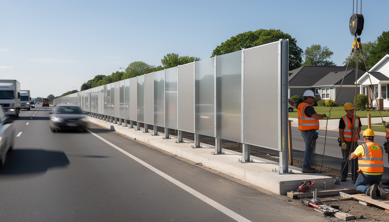 découvrez comment un panneau extérieur peut efficacement réduire les nuisances sonores pour un environnement plus calme et agréable.