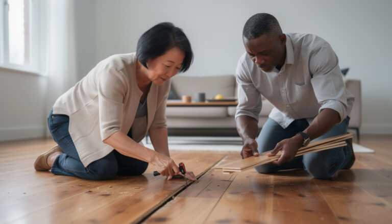 découvrez nos astuces efficaces pour stopper les grincements de votre plancher bois et profiter d'un sol silencieux et confortable.