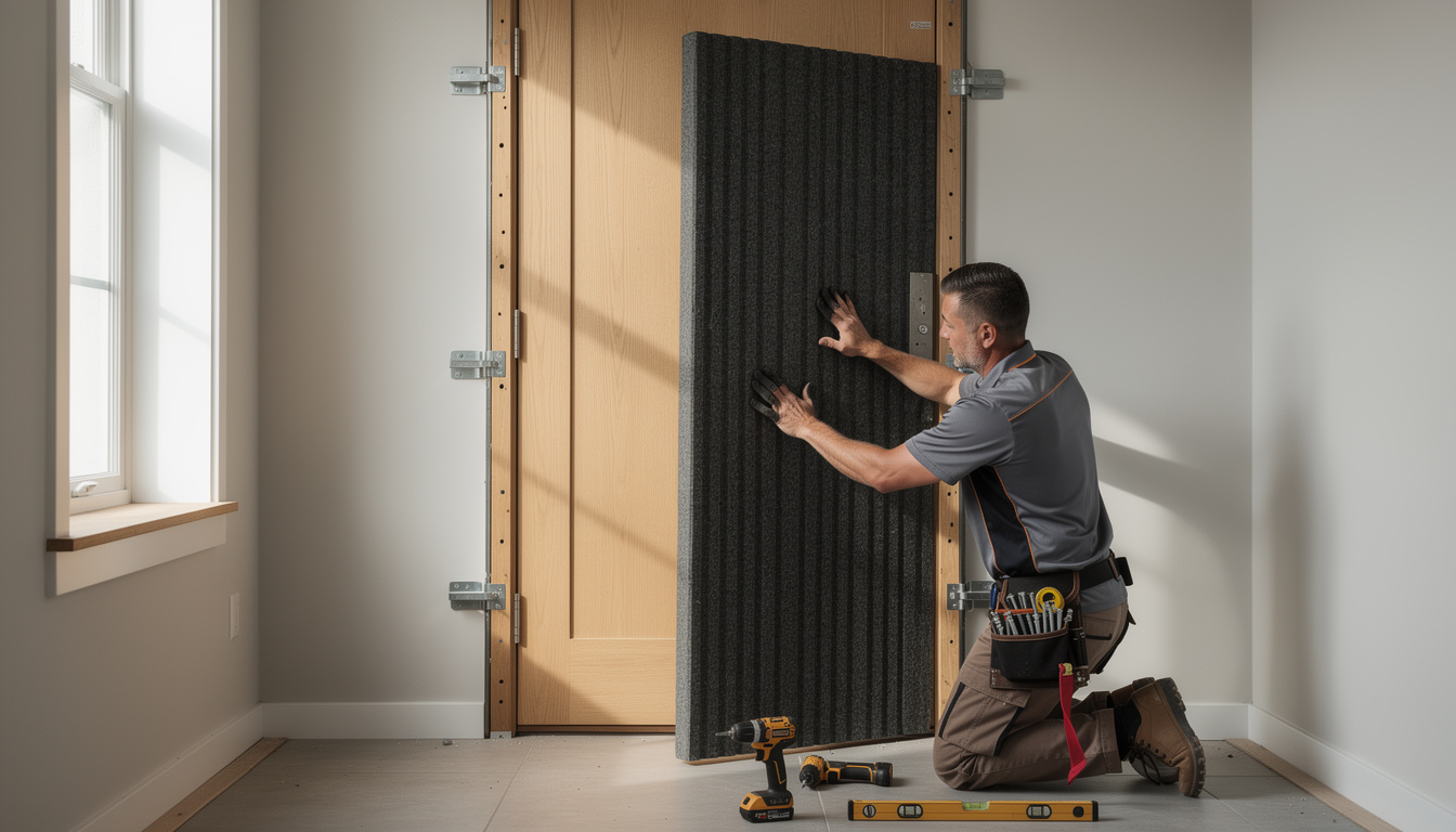 découvrez nos conseils pratiques pour isoler phoniquement une porte d'entrée existante et réduire les nuisances sonores efficacement.
