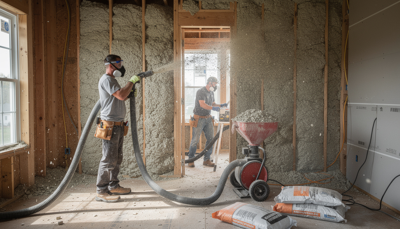 découvrez l'épaisseur idéale de ouate de cellulose pour garantir un confort acoustique optimal dans votre habitation.