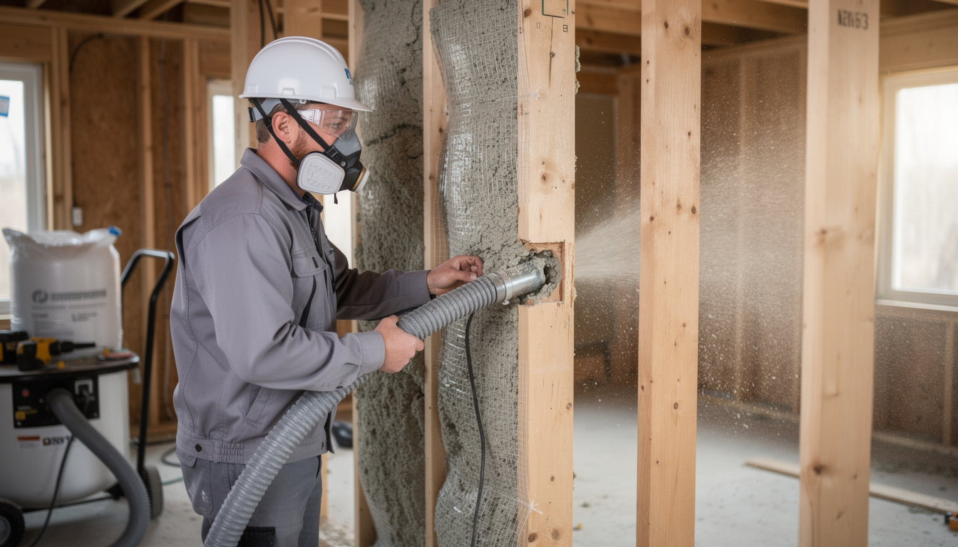 découvrez l'efficacité de la ouate de cellulose pour réduire les bruits d'impact et améliorer l'isolation acoustique de votre habitat.