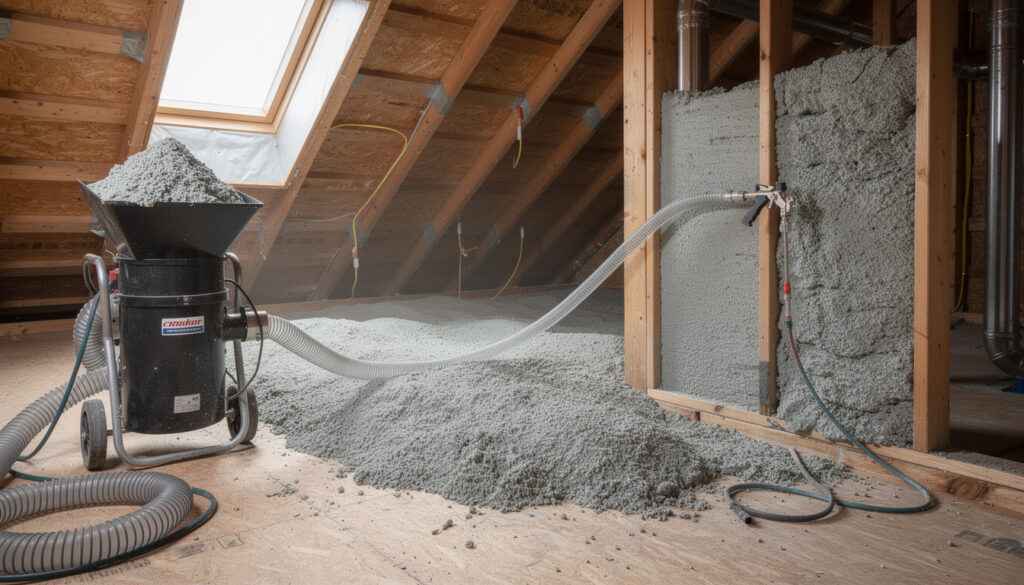 découvrez les différences entre la ouate de cellulose projetée et soufflée pour isoler votre logement et choisissez la méthode la plus adaptée à vos besoins.