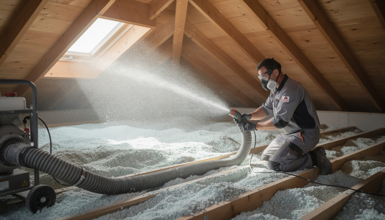 découvrez les différences entre la ouate de cellulose projetée et soufflée pour isoler votre logement et choisissez la méthode la plus adaptée à vos besoins.