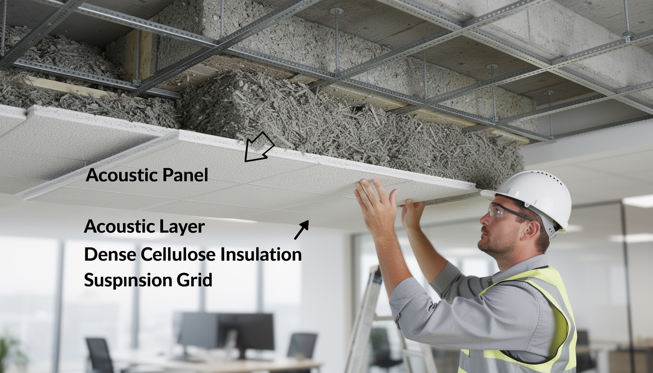 découvrez si la ouate de cellulose est une solution efficace pour insonoriser un faux plafond et améliorer le confort acoustique de votre intérieur.