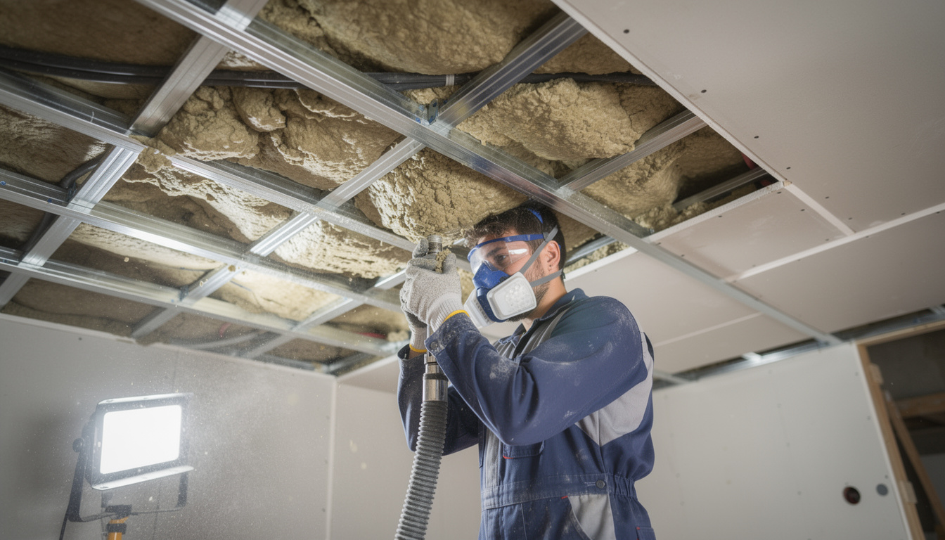 découvrez si la ouate de cellulose est efficace pour insonoriser un faux plafond, ses avantages, et les méthodes d'installation pour réduire les nuisances sonores chez vous.