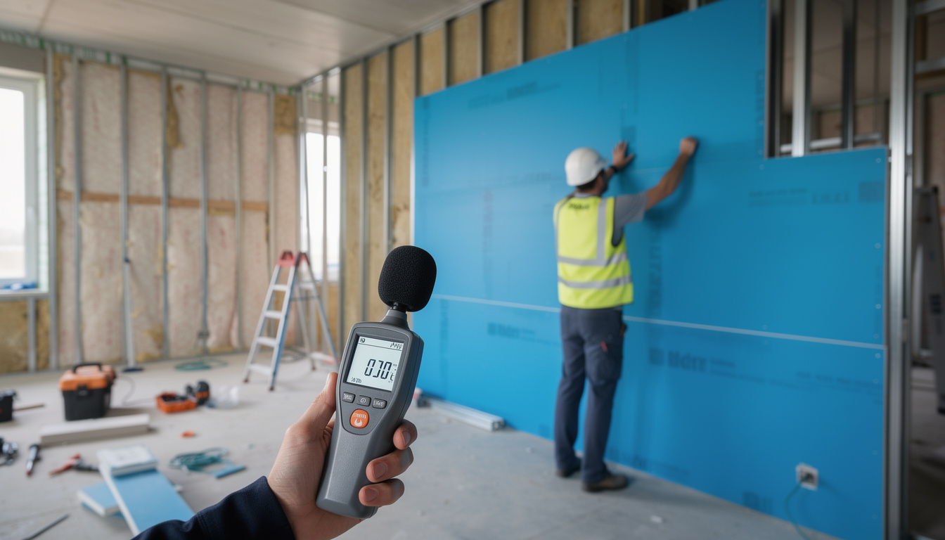 découvrez quelle épaisseur de placo phonique bleu choisir pour optimiser l'isolation acoustique de vos murs et connaître le gain en décibels (db) attendu.